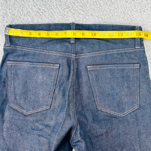 UNIQLO Jeans Mens Size 30 Stretch Selvedge
Dark Indigo Slim Raw Denim Red Line - Picture 4 of 11